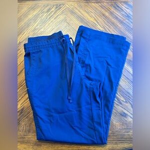 EUC healing hands scrub pant size L navy blue #4